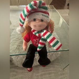 Y2K Vintage 2003 Ty Beanie Boppers - “Festive Frannie”